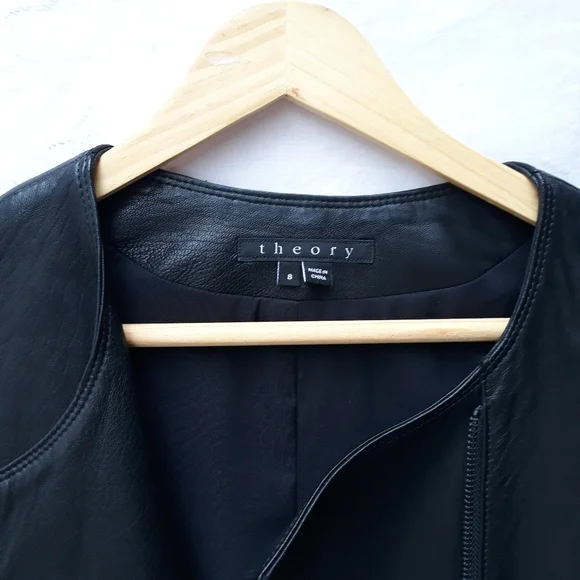 Theory ford enora leather jacket - Picture 5 of 14